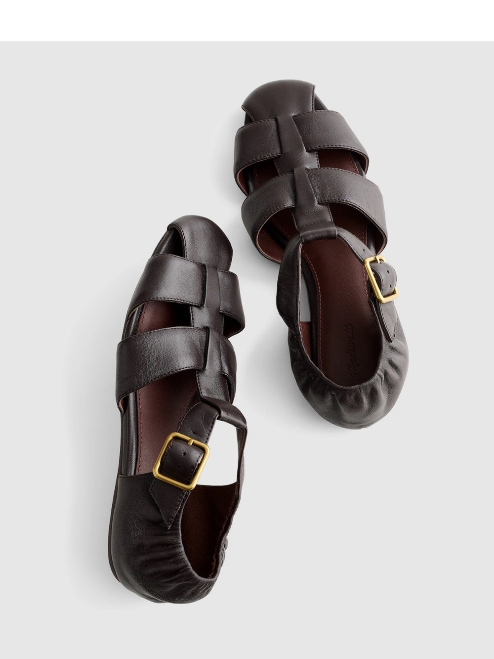 Madewell Greta Fisherman Sandal Sz 7